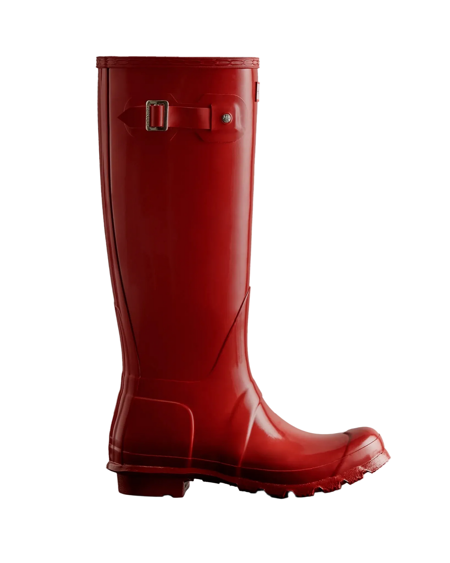 Womens Original Tall Gloss Boot - Military Red