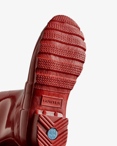 Womens Original Tall Gloss Boot - Military Red