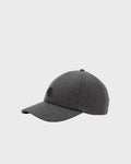 Jeremy Baseball Cap Ab - Dark Heather Grey Wool