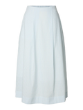 Hannah Hw Midi Skirt B - Cashmere Blue Stripes