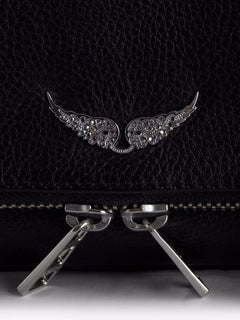 Rock Nano Grained Leather - Noir