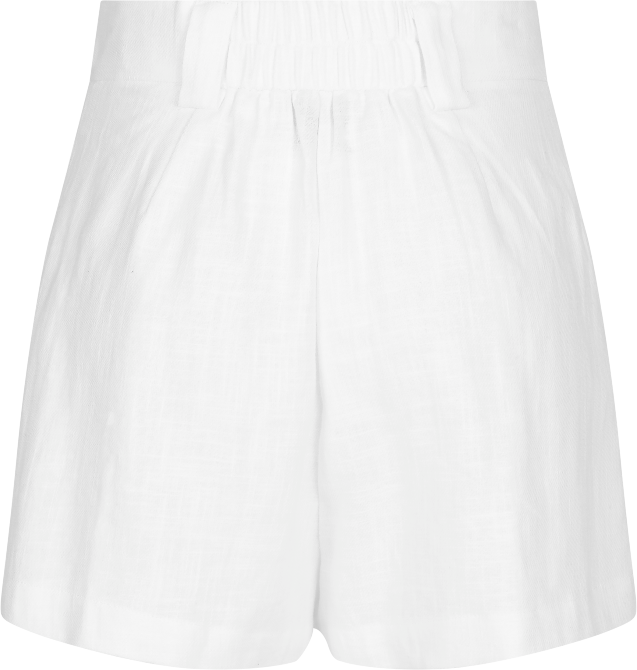 Zoe Linen Shorts - White