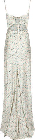 Lowa Satin Slip Maxi Dress - Ditsy