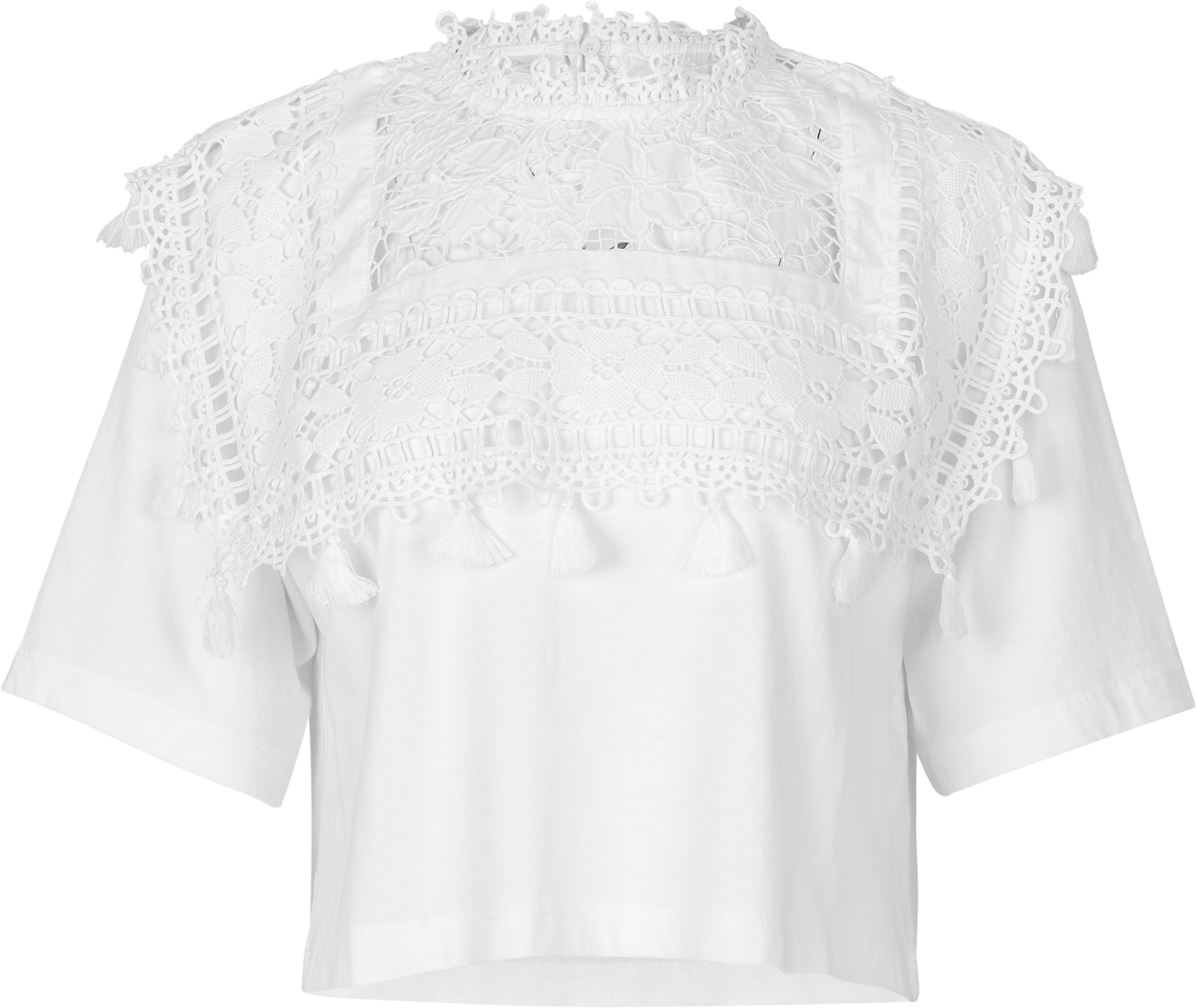 Joah Embroidery T-Shirt - White