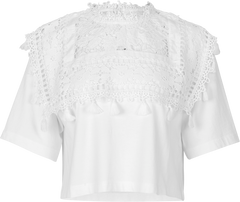 Joah Embroidery T-Shirt - White