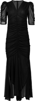 Sofia Dress - Night Black Mesh