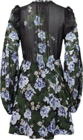 Georgette V-Neck Dress - Amadora