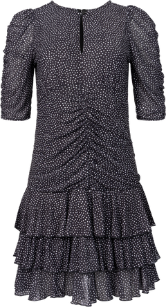 Rachel Dress - Dot Mesh