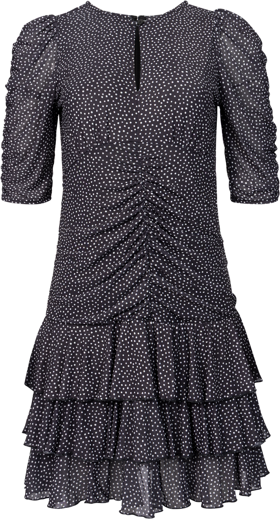 Rachel Dress - Dot Mesh
