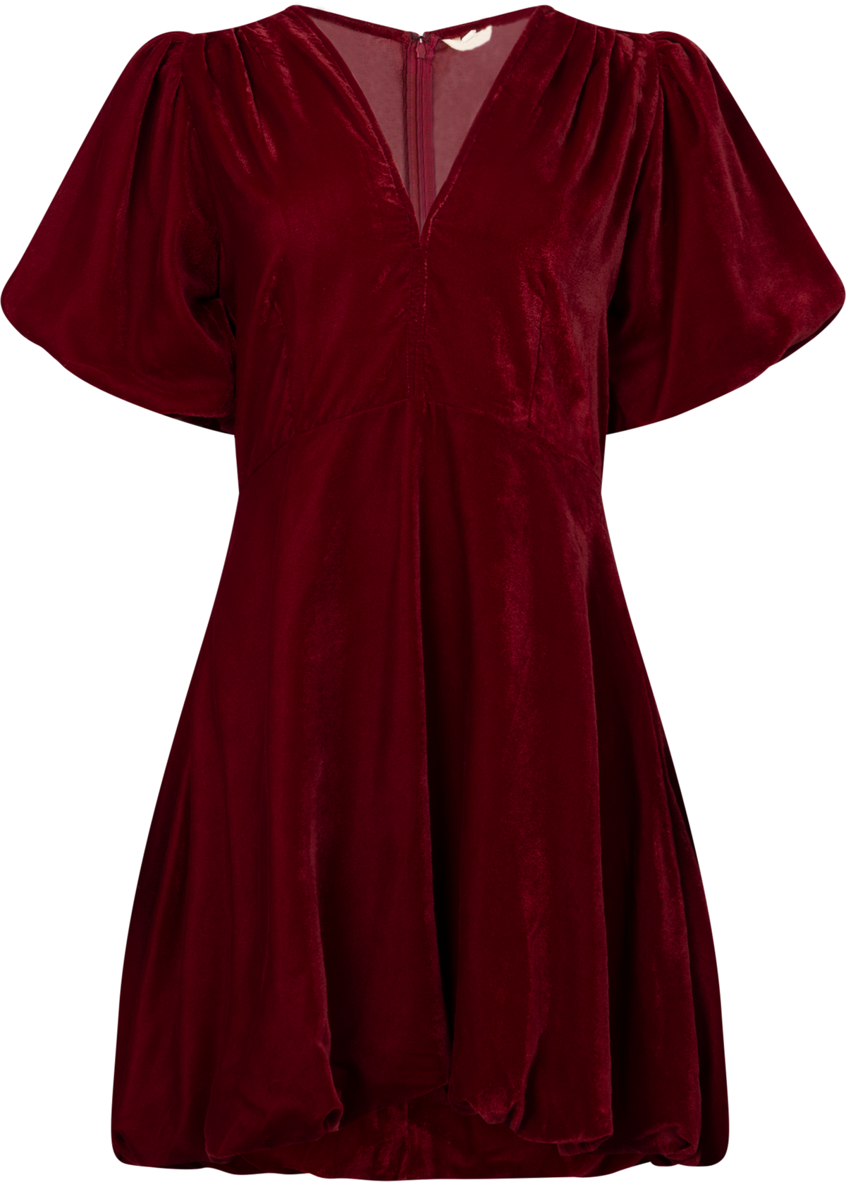 Blake Dress - Velvet Bordeaux