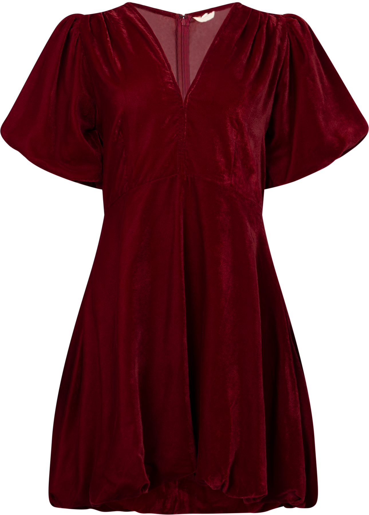 Blake Dress - Velvet Bordeaux