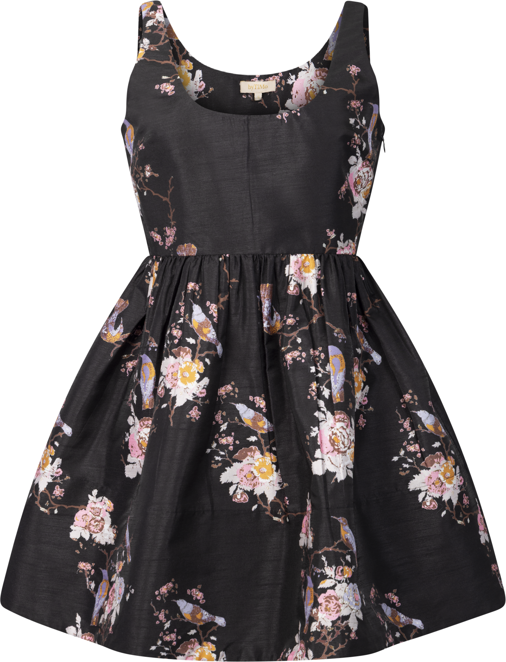 Taffeta Mini Dress - Wallpaper