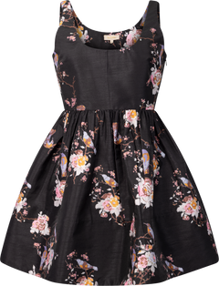 Taffeta Mini Dress - Wallpaper
