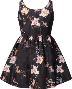Taffeta Mini Dress - Wallpaper