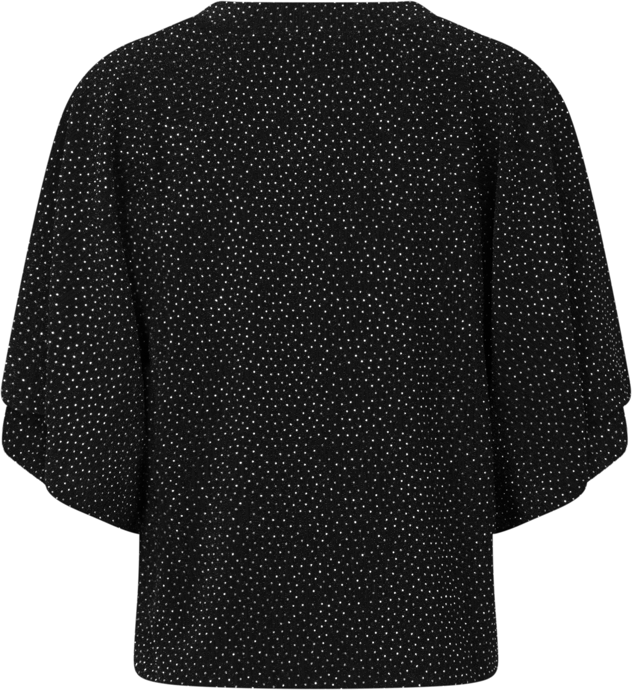 Stardust Top - Black & Silver