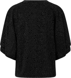 Stardust Top - Black & Silver