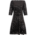 Sif Sequins Dress - Black