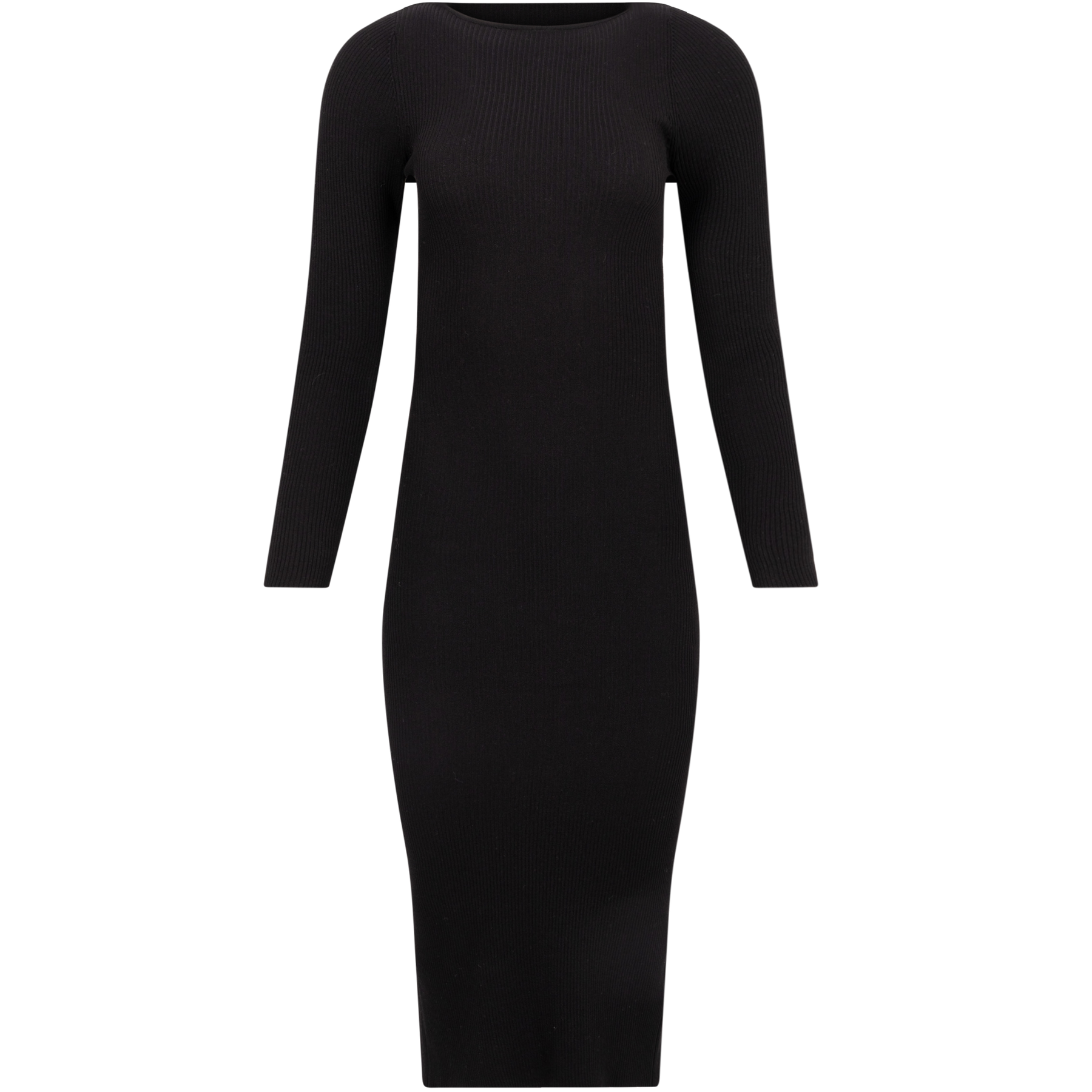 Ava Knit Dress - Black