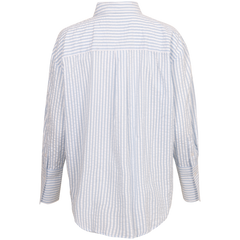 Bibi Crepe Shirt - Soft Blue