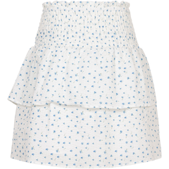 Christina Crepe Skirt - Blue Amaryll