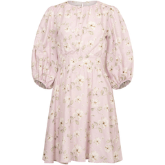 Clara Dress - Lavender Peony Print