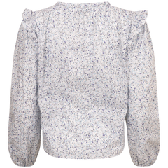 Tulum Blouse - Viola Flower