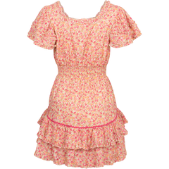 Chiara Dress - Peachy Pink