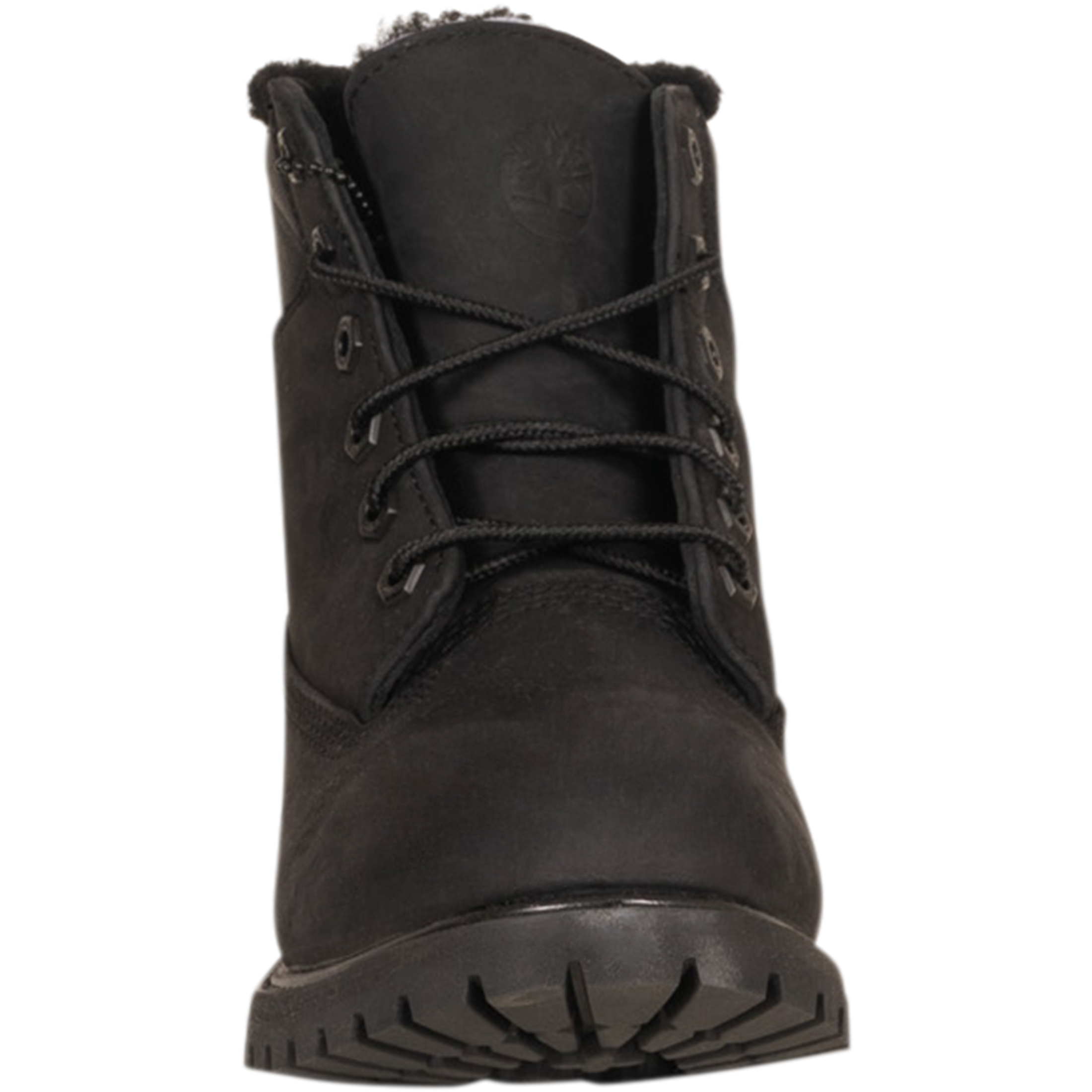 Timberland Premium 6 Inch Fur Lined Waterproof Boot - Black
