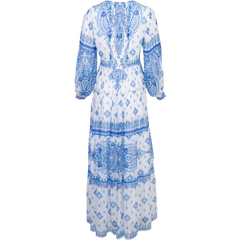 Alaia Maxi Dress - Blue