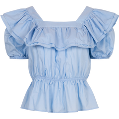 Ella Blouse - Blue