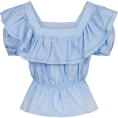 Ella Blouse - Blue