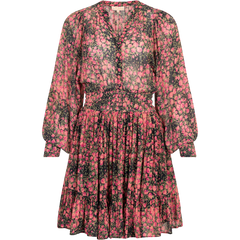 Georgette Mini Dress - Petite Roses