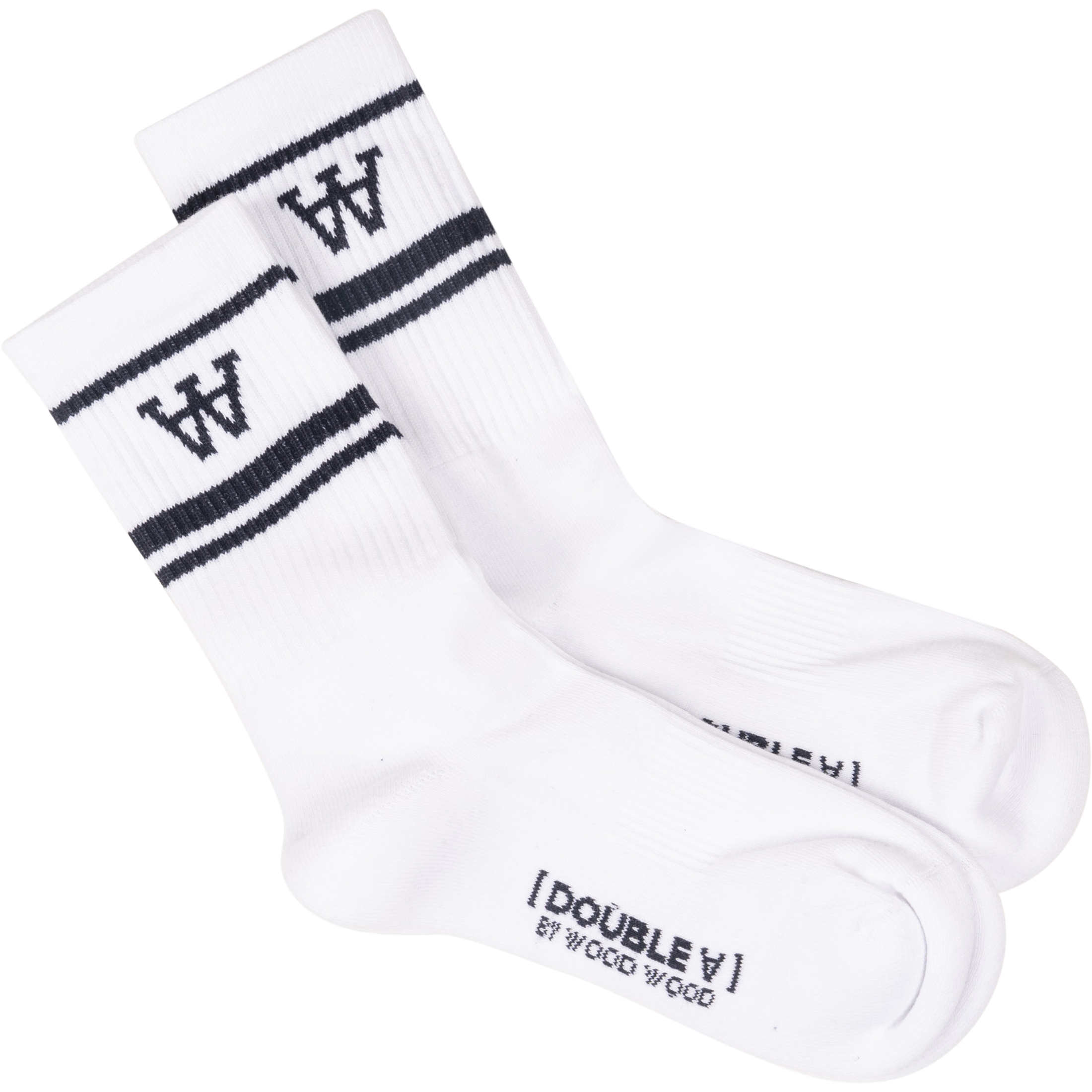 Con 2-Pack Socks - White/Navy