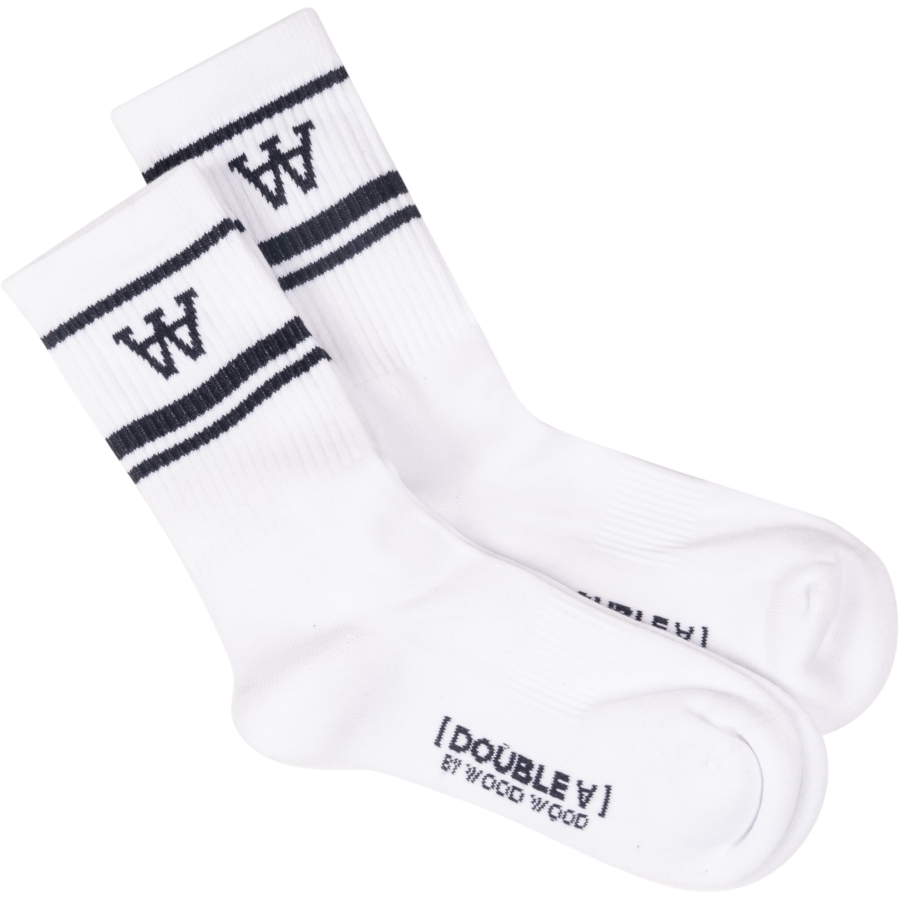 Con 2-Pack Socks - White/Navy