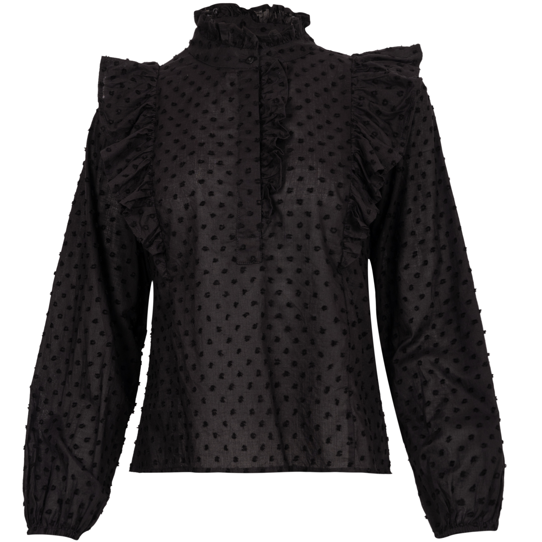 MISSMAYA - Bluser & skjorter - Maya Blouse - Day Black - Villoid