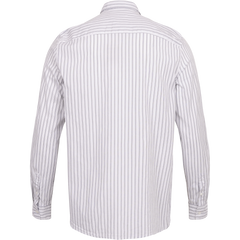 Timothy Paper Poplin Shirt - White Stripes
