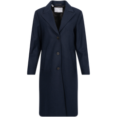 Alma Wool Coat - Dark Sapphire