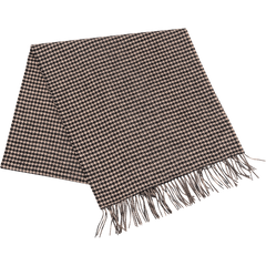 Ninni Houndstooth Scarf - Black
