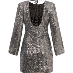 Sandra Dress - Silver