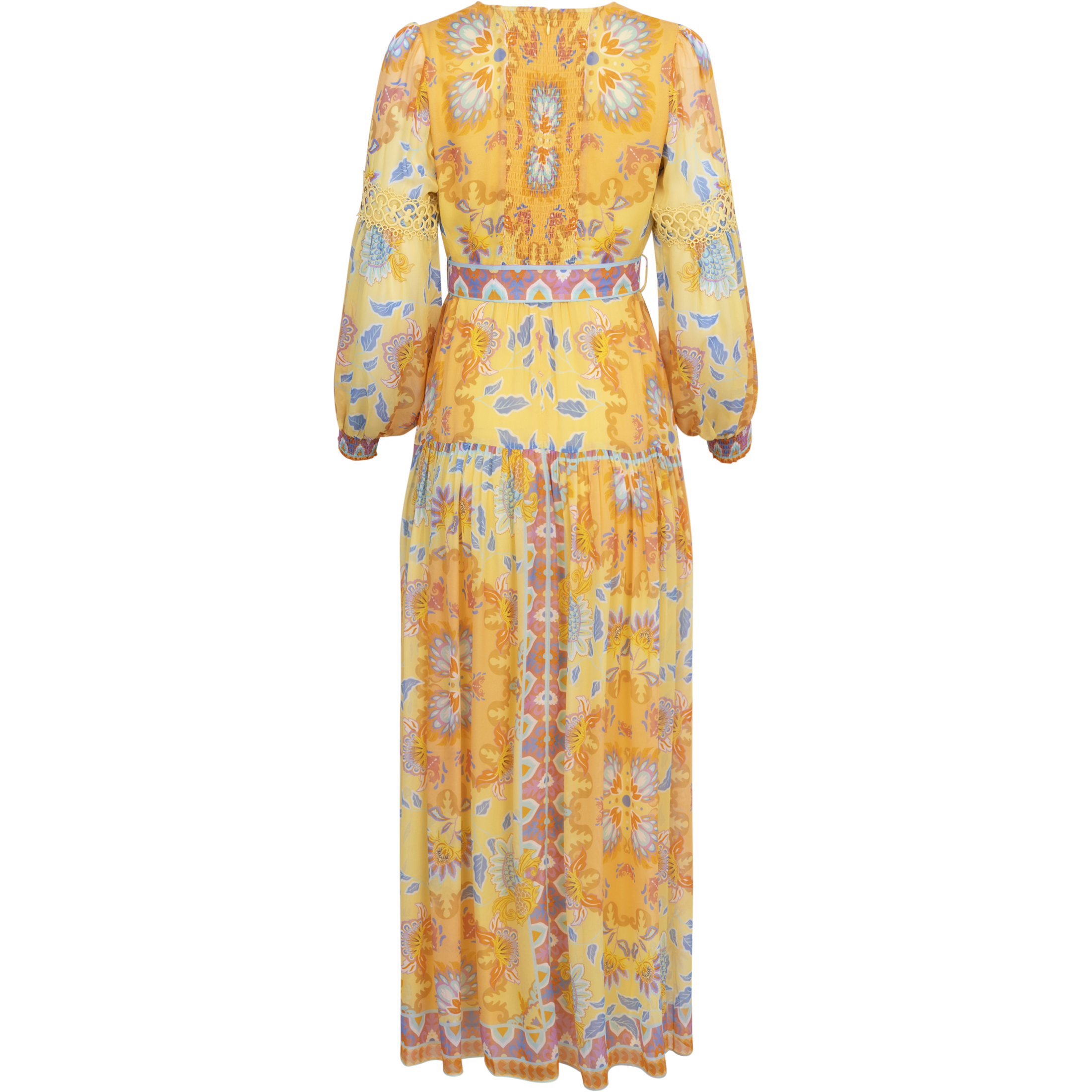 Sophie Long Dress - Yellow