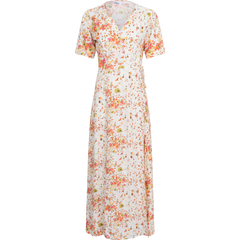 Spire Wrap Dress - Garden Flower