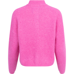 AlphaGZ Short Cardigan - Super Pink Melange