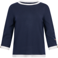 Helen Top - Marine/Ecru
