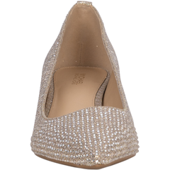Alina Flex Kitten Pump - Pale Gold