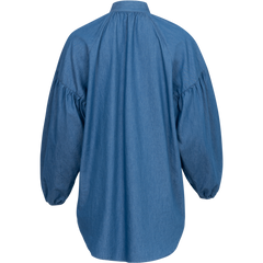 Denim Poem Shirt - Light Blue Denim