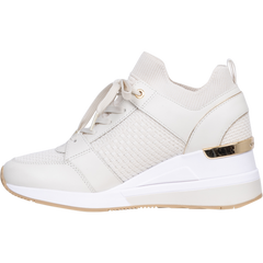 Georgie Knit Trainer - Cream