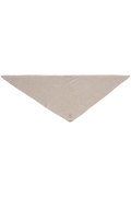 Victoria Cashmere Triangle Scarf - Sand