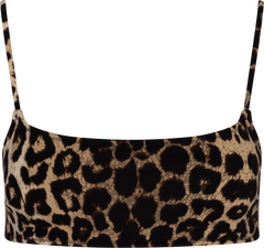 Skin Sand Leo Bikini Top - Leo