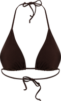 Skin Shell Bikini Top - Brown