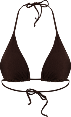 Skin Shell Bikini Top - Brown